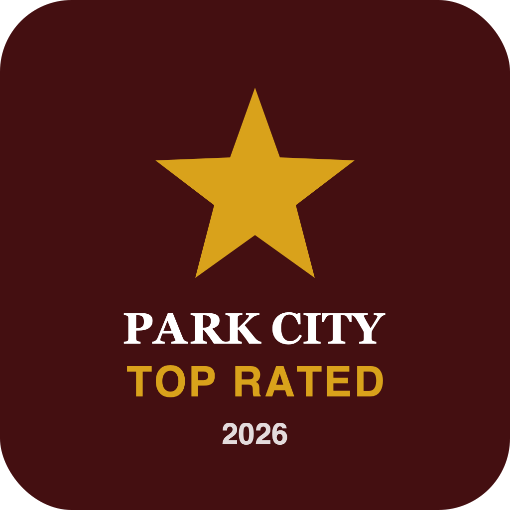 Top Rated Park City 2026 square badge